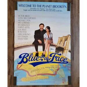 BLUE IN THE FACE (1995) Original One Sheet Film Poster - Madonna, Michael J. Fox